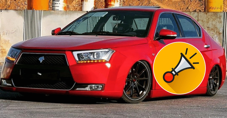 بوق زدن ماشین هنگام قفل کردن درب – خانواده خودروهای دنا